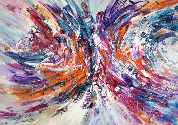 Pintura titulada "So Fresh S 2" por Peter Nottrott, Obra de arte original, Acrílico