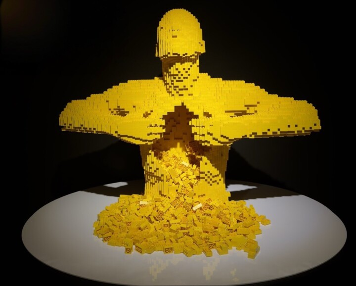 摄影 标题为“LEGO BREATH” 由Nathalie Dantec, 原创艺术品, 数码摄影