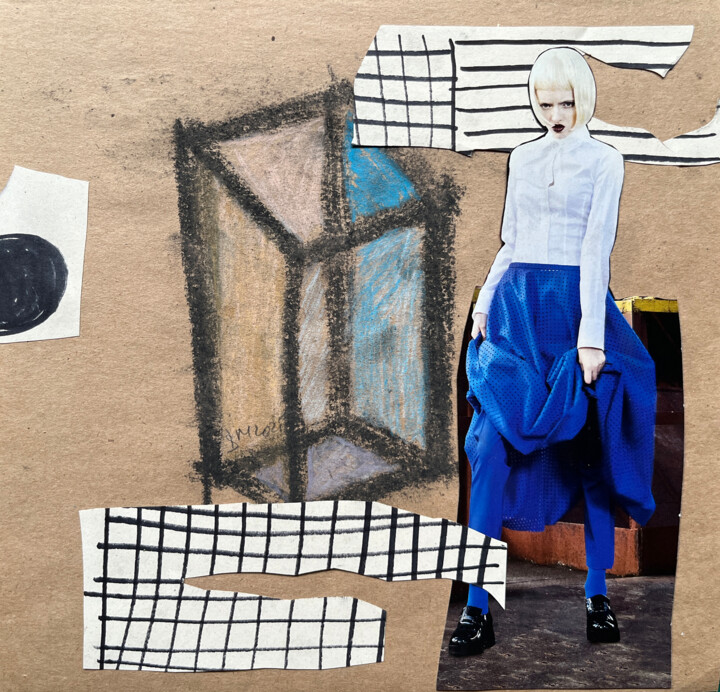 %$L1 / Back to the Future - {$M} Kolaj, 8,3x8,3 in