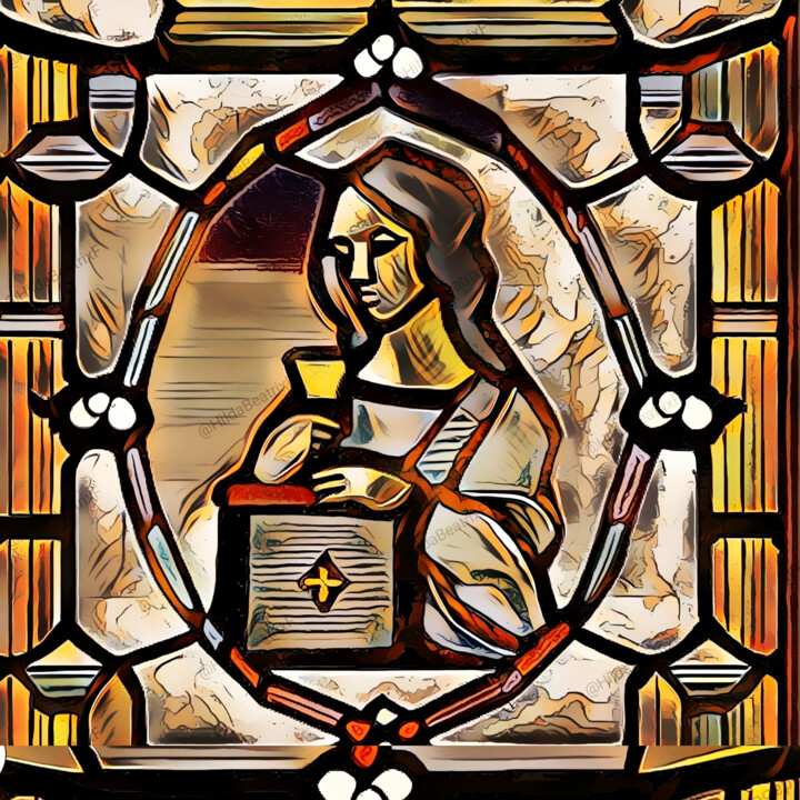 Digitale Kunst,  13,8x13,8 in 