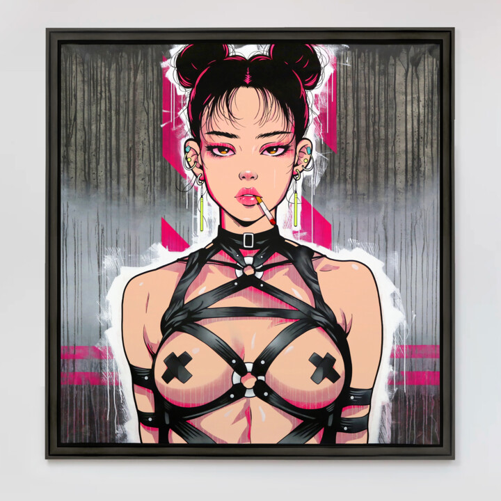 绘画,  59.1x59.1 in 
