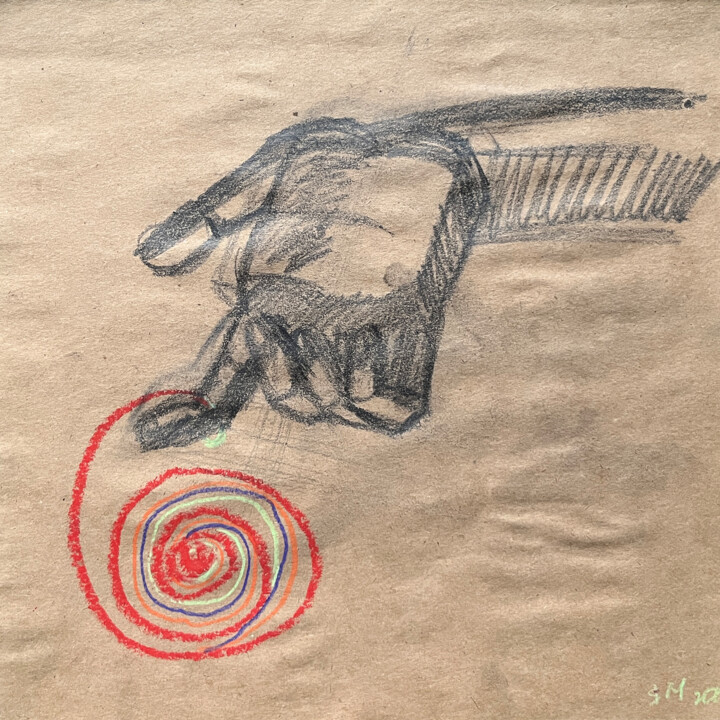 14uy / Back to the Future - {$M} Desenho, 8,3x8,3 in