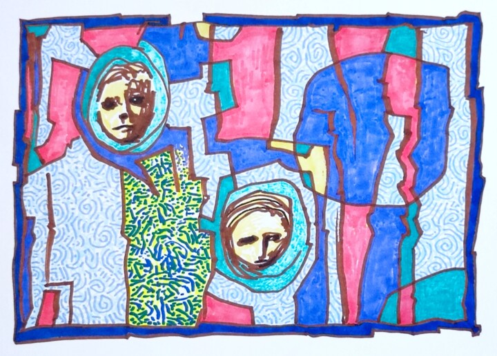 Space Duo Resim, 8,3x11,8 in