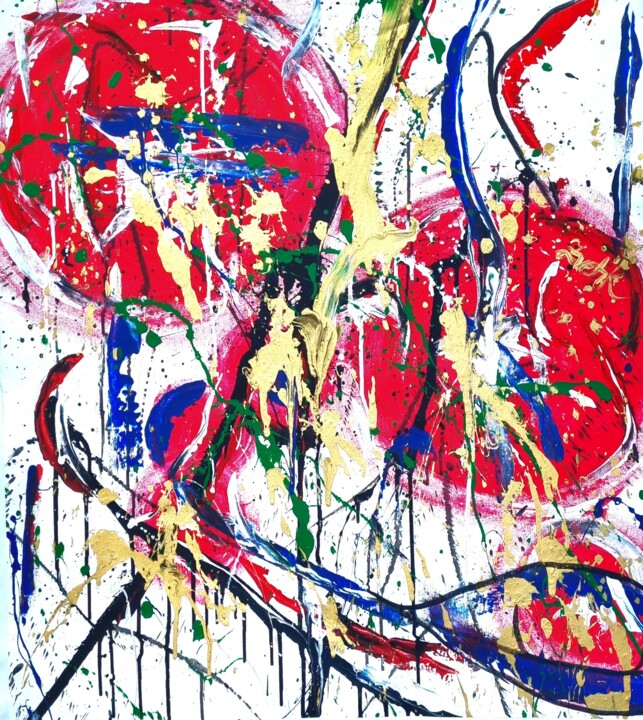 绘画,  33.9x29.9 in 