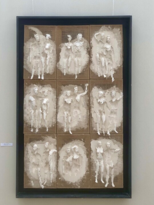 Polyptique 1 Sculpture, 45,7x35 in