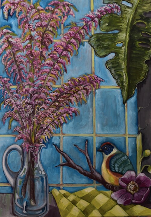"Sogno di un’Era Sospesa" Картина, 27,6x19,7 in