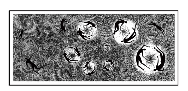 Digital Universe Colagens, 39,4x94,9 in