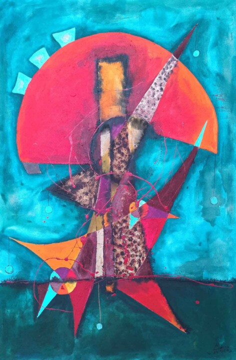 Candente 绘画, 39.4x25.8 in