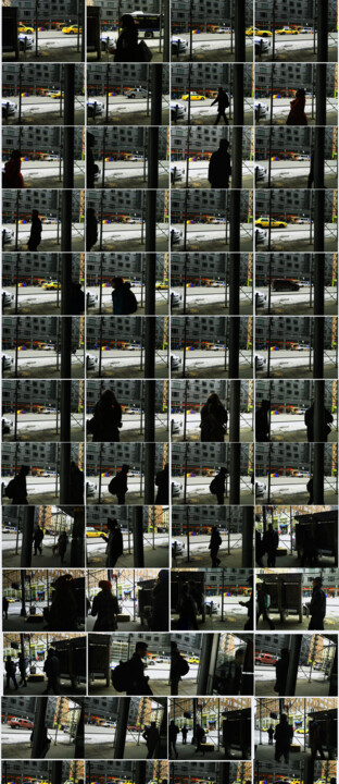 !%^9 / 60 seconds in the NY - {$M} Fotoğraf, 78,7x35,4 in