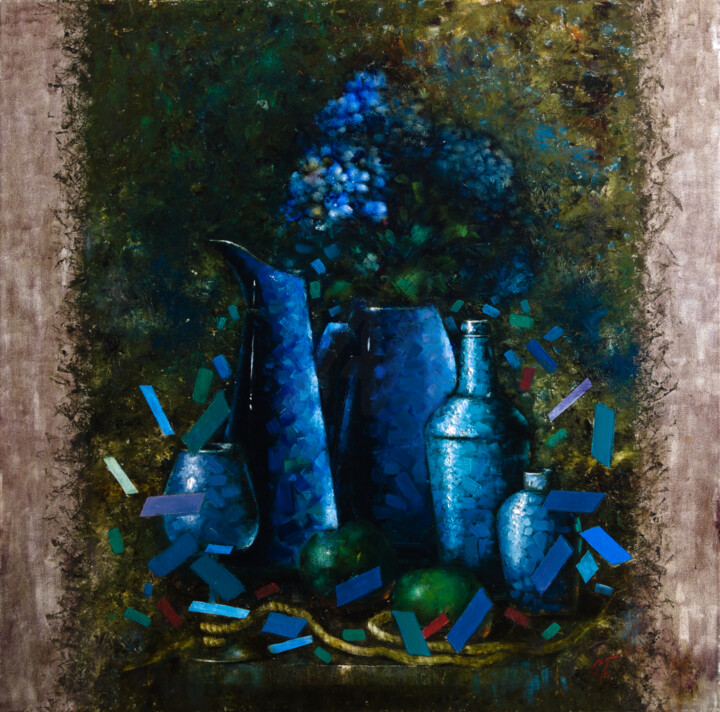 绘画,  27.6x27.6 in 