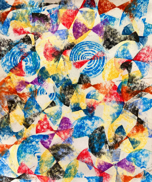 Vibrant shades 2 Tablo, 10x8 in