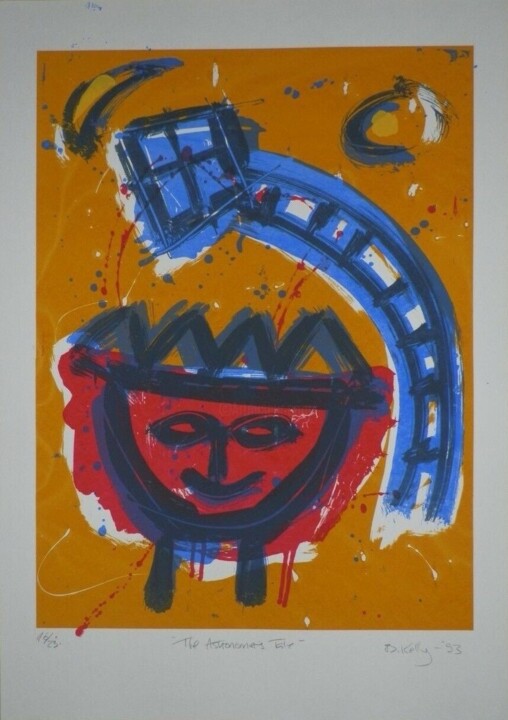 The Astronomer's Tale 绘画, 39.4x27.6 in