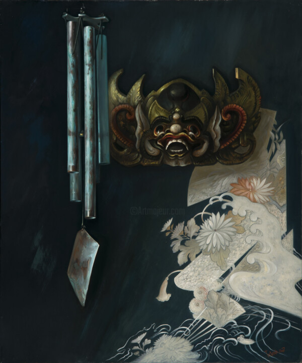 Chimes Schilderij, 30x34 in