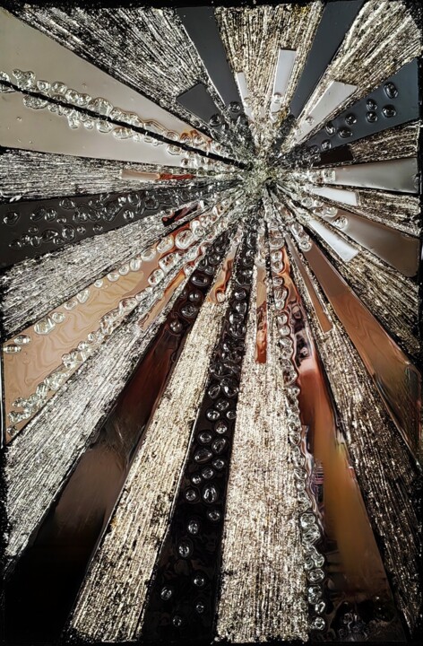 "Silver Sun" Design, 27,6x19,7 in
