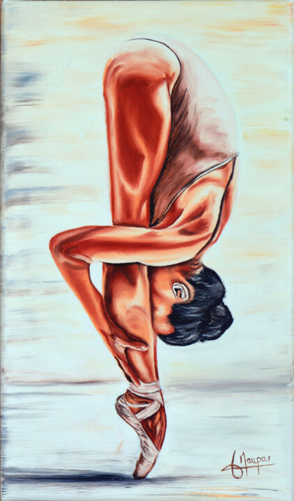Equilibre 绘画, 18.1x10.6 in