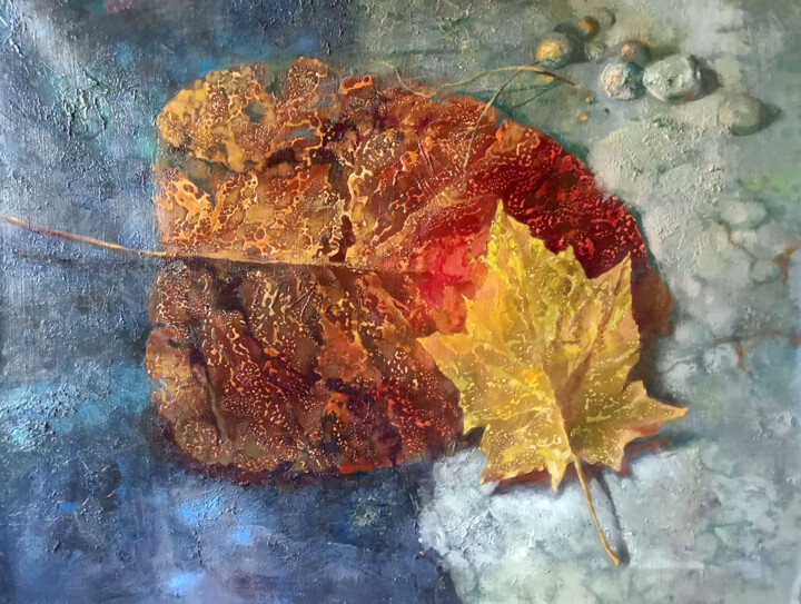 Two 绘画, 29.5x37.4 in