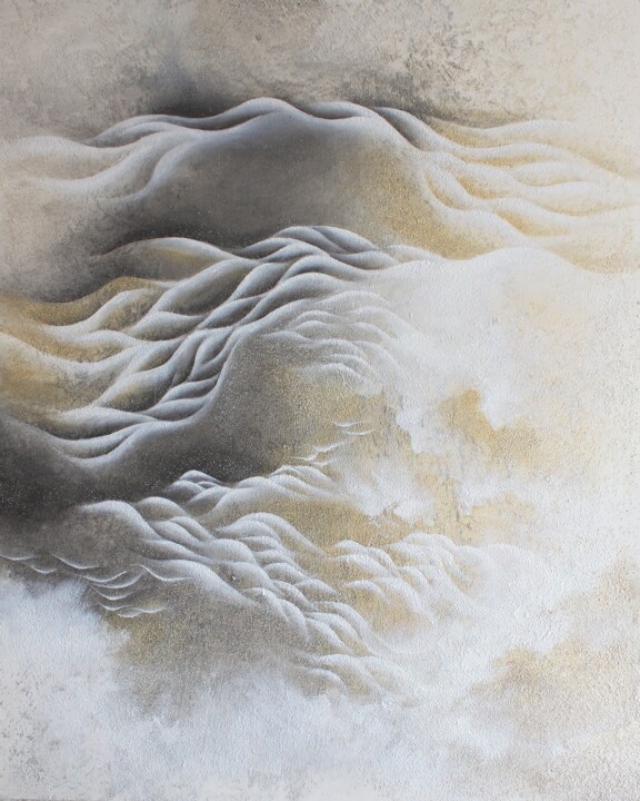 Malerei mit dem Titel "As one" von Francesca Borgo, Original-Kunstwerk, Acryl