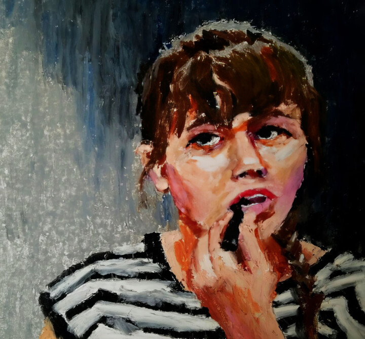 绘画,  46.9x50.4 in 