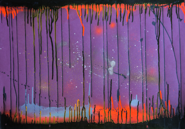 The Prison of Time 绘画, 19.7x27.6 in