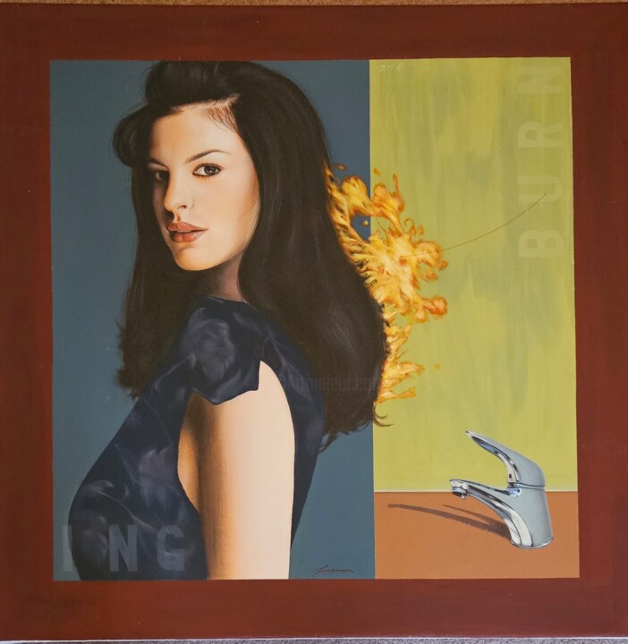 绘画,  28x28 in 