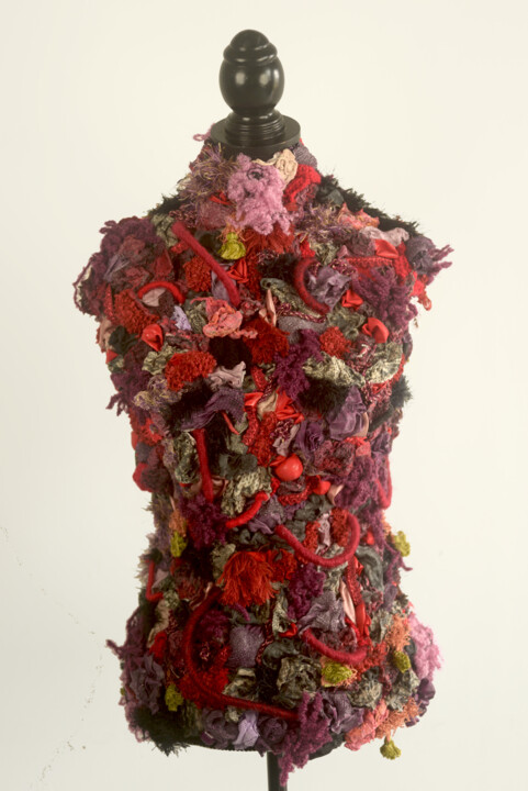 Mannequin 1 Art textile, 0,7x15,8 in