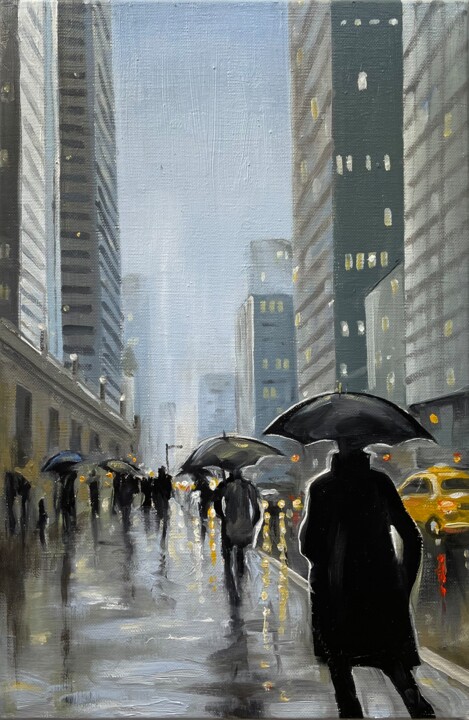 DUSK RAIN Tablo, 16,1x10,6 in