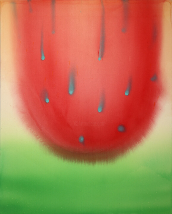 Sweet Chromatics – Minimalist Colorful Abstract Painting 绘画, 39.4x31.5 in