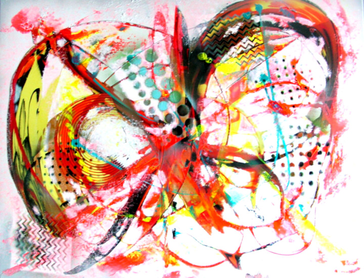 Imagin the world Painting, 35.4x27.6 in