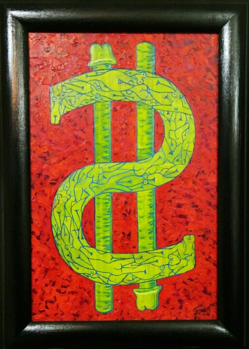 kamasutra dollar 绘画, 11.8x7.9 in