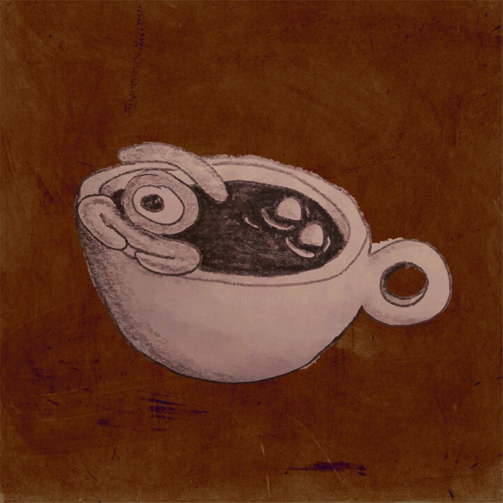 baboceto 10 Digitale Kunst, 30x30 in