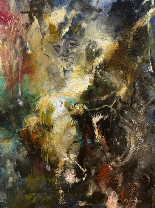 Субстанция боли 绘画, 23.6x15.8 in