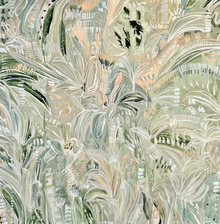 The Meadow Blooms Malarstwo, 29,9x29,9 in