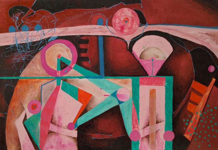 绘画,  26.8x39.6 in 