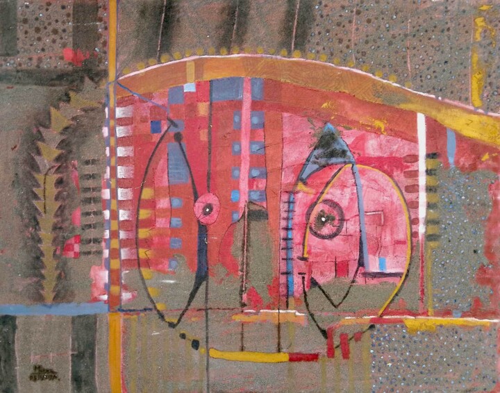 Observados 绘画, 29.7x38.6 in