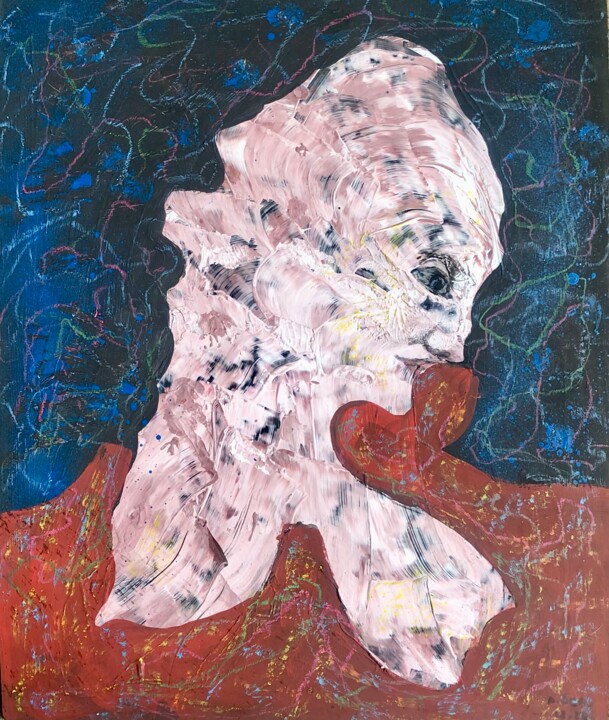 绘画,  13.8x16.9 in 