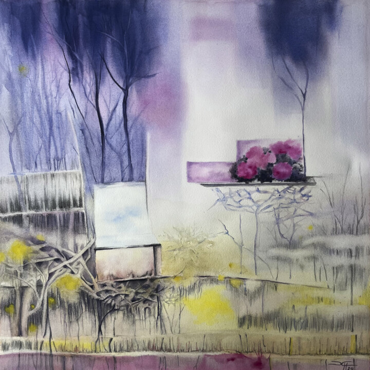 Pittura,  22,1x22,1 in 