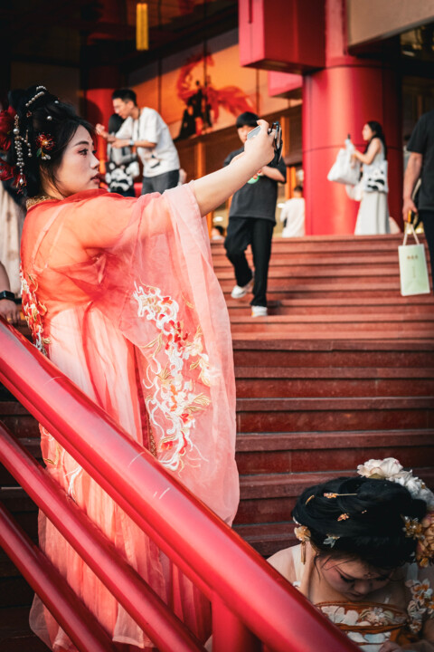 A l'ombre du rouge Fotografia