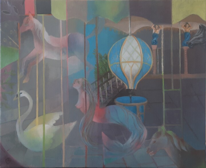 绘画,  19.7x24 in 