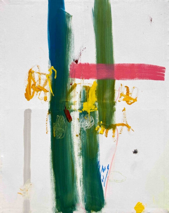 Les mouches s'envoient en l'air Schilderij, 39,4x31,5 in