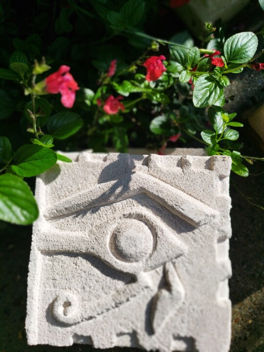 Oeil de Ra Heykel, 7,9x7,9 in