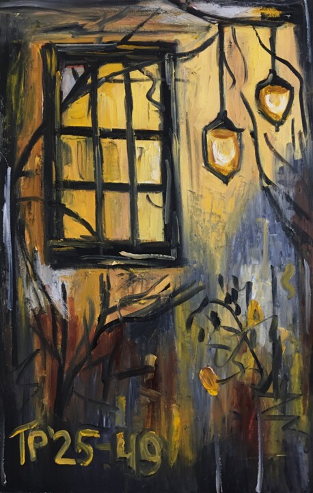 Shining world Landscape 25-49 绘画, 24.3x15.8 in