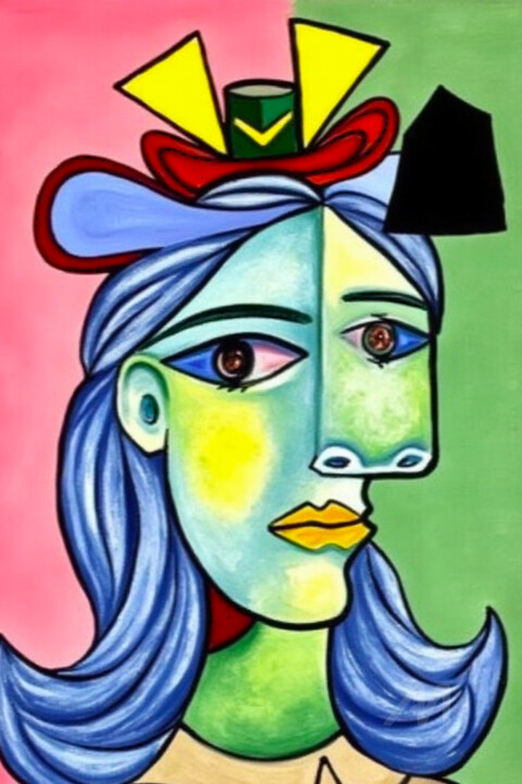 02-Picasso's influence 数字艺术