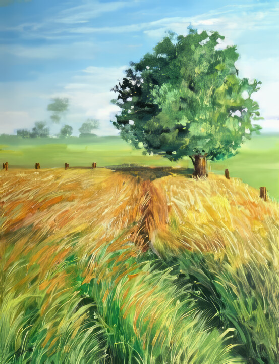 Painting,  36.2x27.6 in 