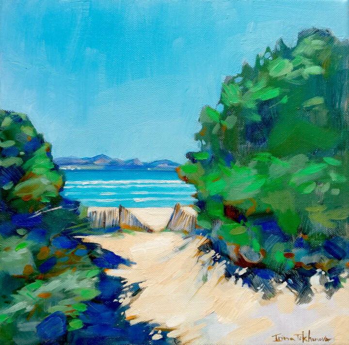 Schilderij,  11,8x11,8 in 