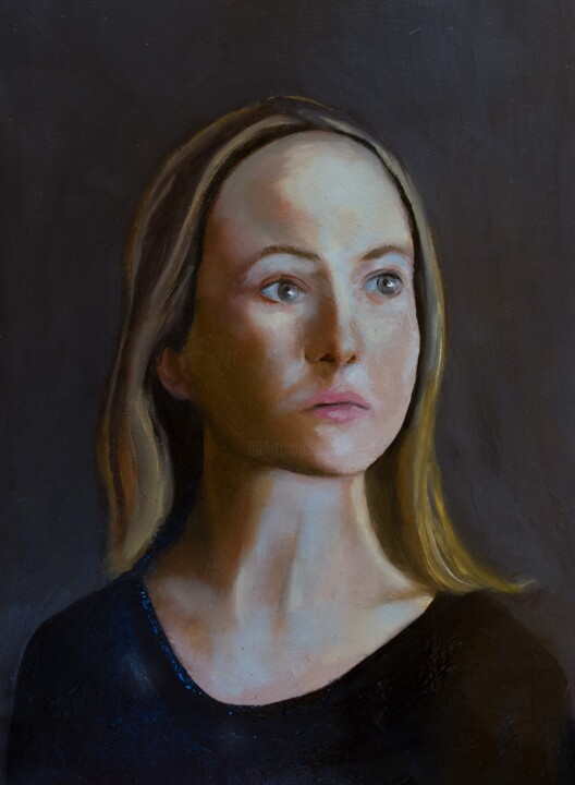 Suddenly 绘画, 15.8x11.8 in