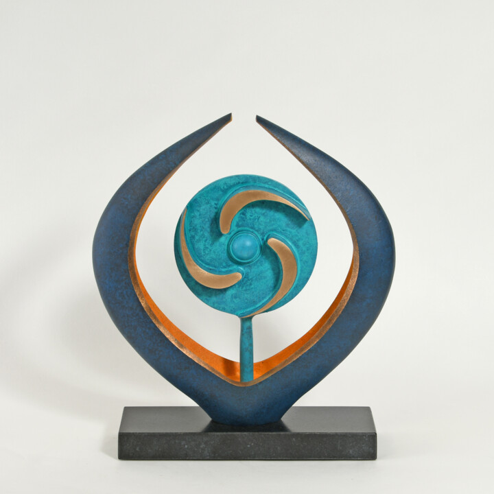 Sculpture titled "Instinct" by Philip Hearsey, Original Artwork, Bronze