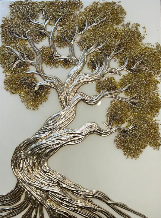 ЗОЛОТОЙ БОНСАЙ Tablo, 39,4x27,6 in
