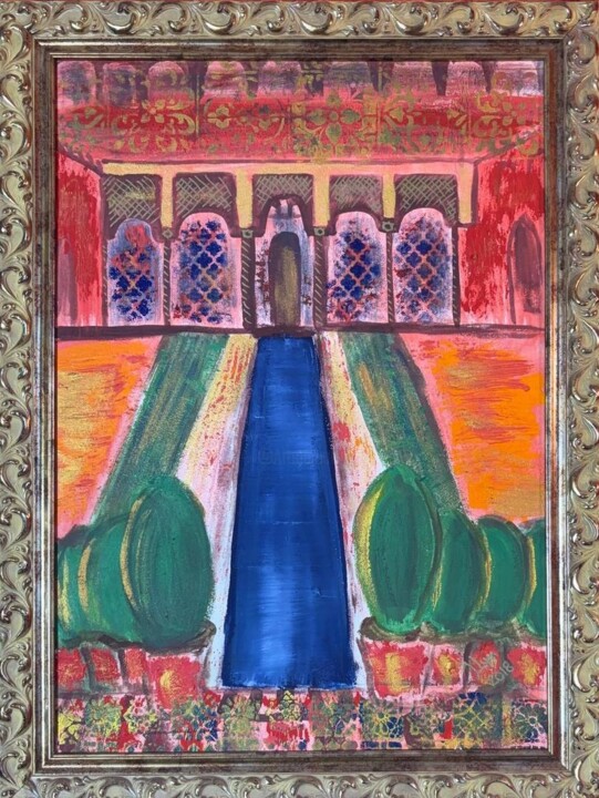 The Nasrid Palace Картина, 27,1x19,1 in