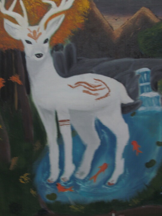 protector silvarum Peinture, 23,6x19,7 in