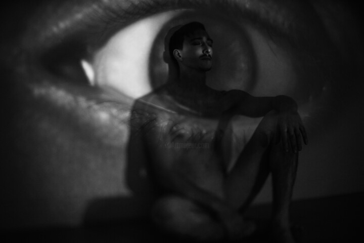 Fotografia intitulada "Eye 4" por Ivan Cheremisin, Obras de arte originais, Fotografia digital